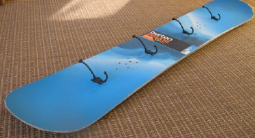 snowboard coatrack, full size